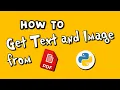 Get Text and Image from PDF in Python - PyMuPDF