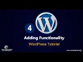 Setup WordPress Plugins and Adding Functionality Part 4