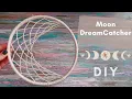 Moon Dreamcatcher DIY easy step by step tutorial