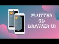 Flutter Tri-Dimensional Drawer UI Flutter Tutorial