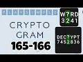 PlaySimple CRYPTOGRAM level 165 166
