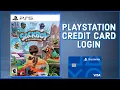 How to Login Playstation Credit Card Account 2023 Playstation Credit Card Sign In