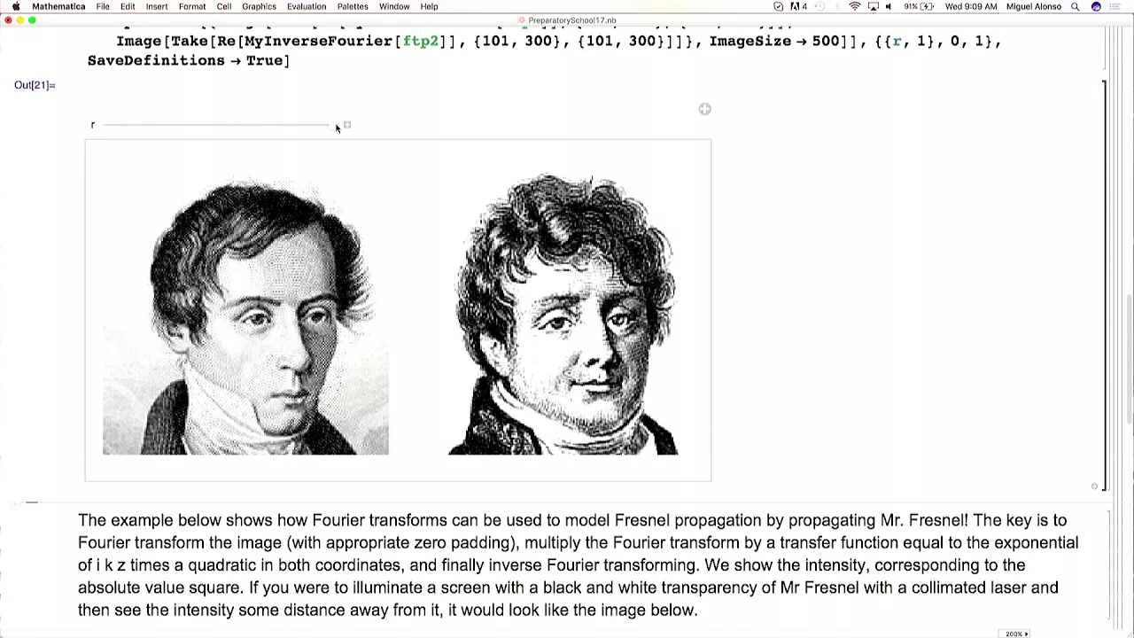 Physical Optics II: Fourier optics and resolution