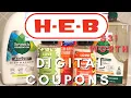 HEB App Digital Coupon Savings 7th Generation Love Beauty Planet