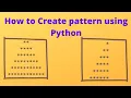 Python project for Beginners 1 Create Pyramid Pattern using Python