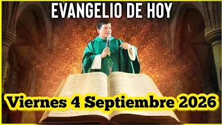 EVANGELIO DE HOY Viernes 4 Septiembre 2026 con el Padre Marcos Galvis. Luis Toro / Arturo Cornejo