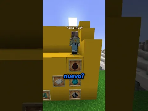 la poderosa 🙂 #minecraft  #shorts