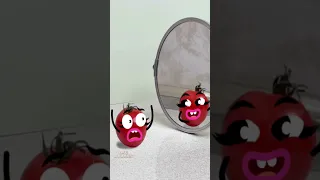 Life Doodles Tomato And Reflection Lifedoodles Shorts Doodle Tomato Prank Pranks Cartoon 