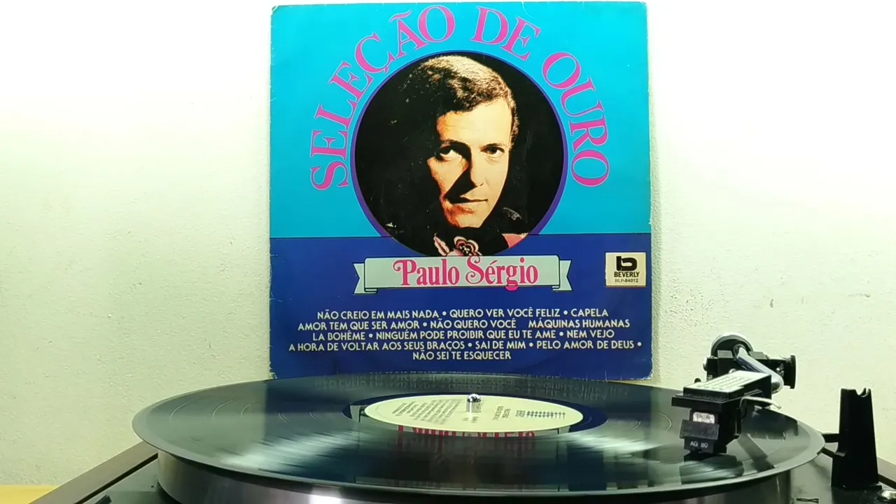 PAULO SÉRGIO - LP Seleção de Ouro volume 2 (Vinil 1983)
