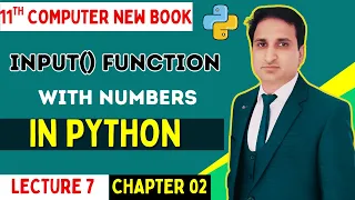 Input Function in Python With Number Class 11 Computer Chapter 2
