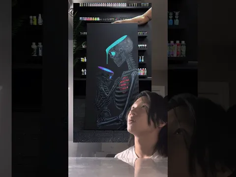 acrylic pouring
