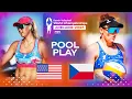Nuss/Brasher vs. Kylie/Maixnerova - Beach World Championships 2025 | Highlights | Pool Phase