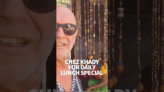 Best lunch specials next to CVD yacht club #windedvoyage #sailinglifestyle #senegal #africatravel