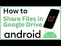 Lagu How to Share Files in Google Drive on Android (Easy Link Sharing \u0026 Collaboration 2025)
