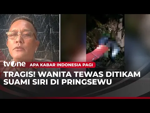 Kronologi Istri Tewas Ditikam Suami Siri