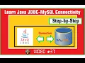 Simplest Java JDBC program to connect with MySQL Database
