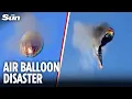 Download Lagu Horrific moment hot air balloon explodes into ball of flames \u0026 crashes killing at least 8 in Brazil