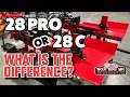 Wolfe Ridge 28 Pro 28C Compact Commercial Log Splitter Feature Comparison