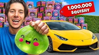 ZAROBIŁEM 123.000.000 VIRALOWYCH SQUISHY I KUPILEM SAMOCHOD! 