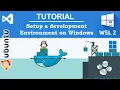 Dr Abdelghafour HALIMI - Tutorial Setup a Dev Environment on Windows Docker WSL2 Ubuntu Vscode