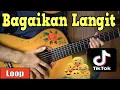 Lagu Bagaikan Langit - TikTok Face Challenge - Flamenco Gipsy Guitar