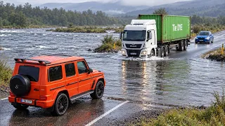 Cars vs Deep Water Challenge #21 in BeamNG Drive!