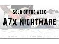 Download Lagu Solo Of The Week: 24 Avenged Sevenfold - Nightmare