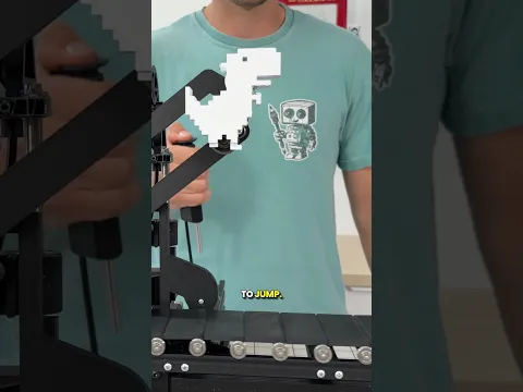 Dino Jumping Mechanism - Chrome Dino game IRL