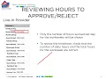 ESP Recipient 5 Reviewing IHSS Provider Timesheets for Approval or Rejection