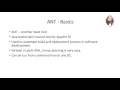 ANT basics-Your first Hello World