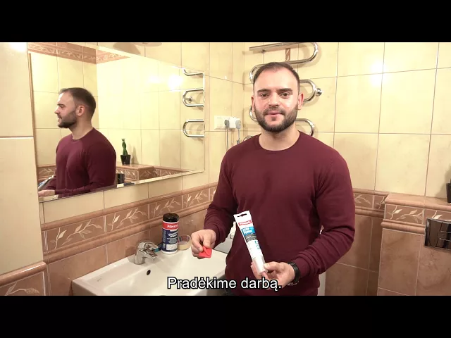 Silikoninis hermetikas PENOSIL Stop Fungi, 100 ml, priešpelėsinis, ryškiai baltas
