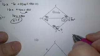 Properties of Rhombuses Kuta software infinite geometry