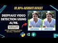 DeepFake Detection Using Deep Learning Complete Project With Source Code