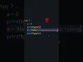 Python Dynamic Typing