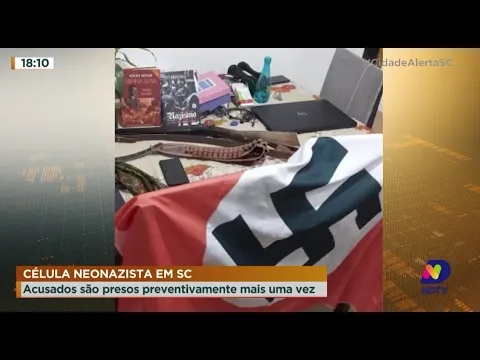 Célula neonazista em SC: acusados são presos preventivamente mais uma vez