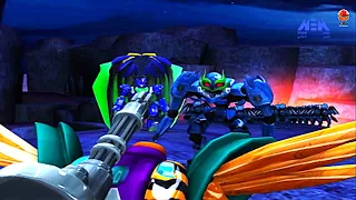 كرتون أبطال الروبوت الحلقة 34 بدون موسيقى 