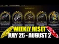 Torid Incarnon Warframe Weekly Reset July 26 - August 2