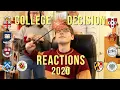 COLLEGE DECISION REACTIONS 2020 Ivies Wesleyan Oberlin UMD and more