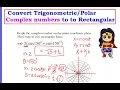 Convert Complex numbers to to Rectangular Form