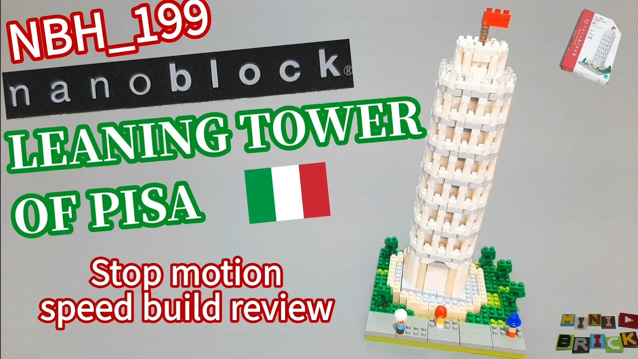 LEGO Architecture The Leaning Tower of Pisa 21015 Instructions DIY