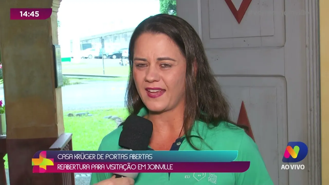 Casa Krüger de portas abertas: reabertura para visitação em Joinville