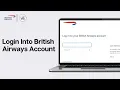 How To Login Into British Airways Account British Airways Login Tutorial 2024