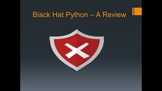 Black Hat Python Book Review