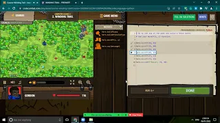 CodeCombat Winding Trail - Python Coding for Kids Step-by-Step Tutorial