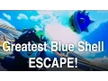 Luckiest Greatest Blue Shell Escape Ever