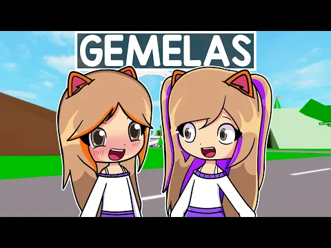Video Thumbnail: 24 HORAS siendo GEMELAS con LYNA en Brookhaven Roblox