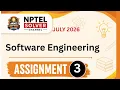 Software Engineering Week 3 NPTEL ANSWERS NPTEL JULY 2026