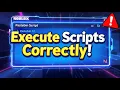 How to execute Pastebin scripts correctly in Roblox exploits