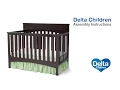 Delta Children Bennington Lifestyle 4-in-1 Crib Assembly
