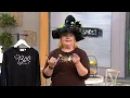 Quacker Factory Halloween Saying Long Sleeve T-Shirt on QVC